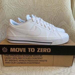 White Womens Nike Court Legacy sz 7.5